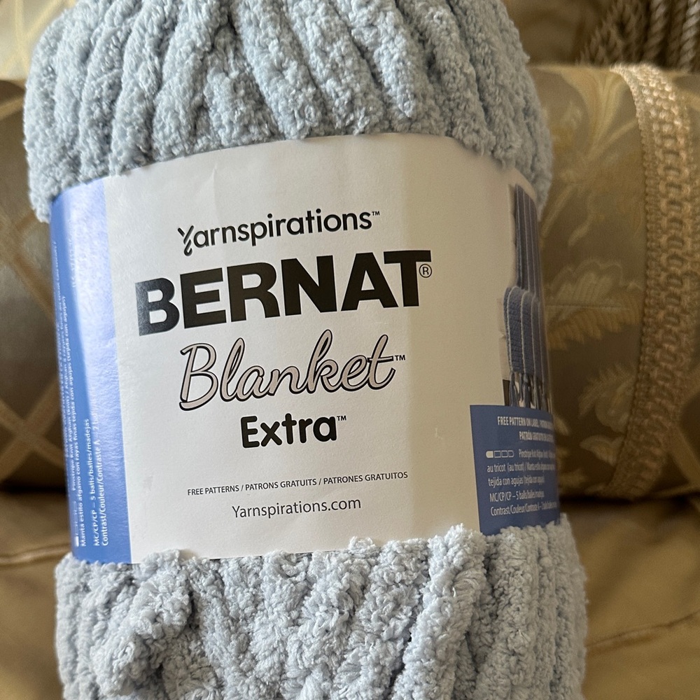 Blanket Extra Yarn - Softened Blue